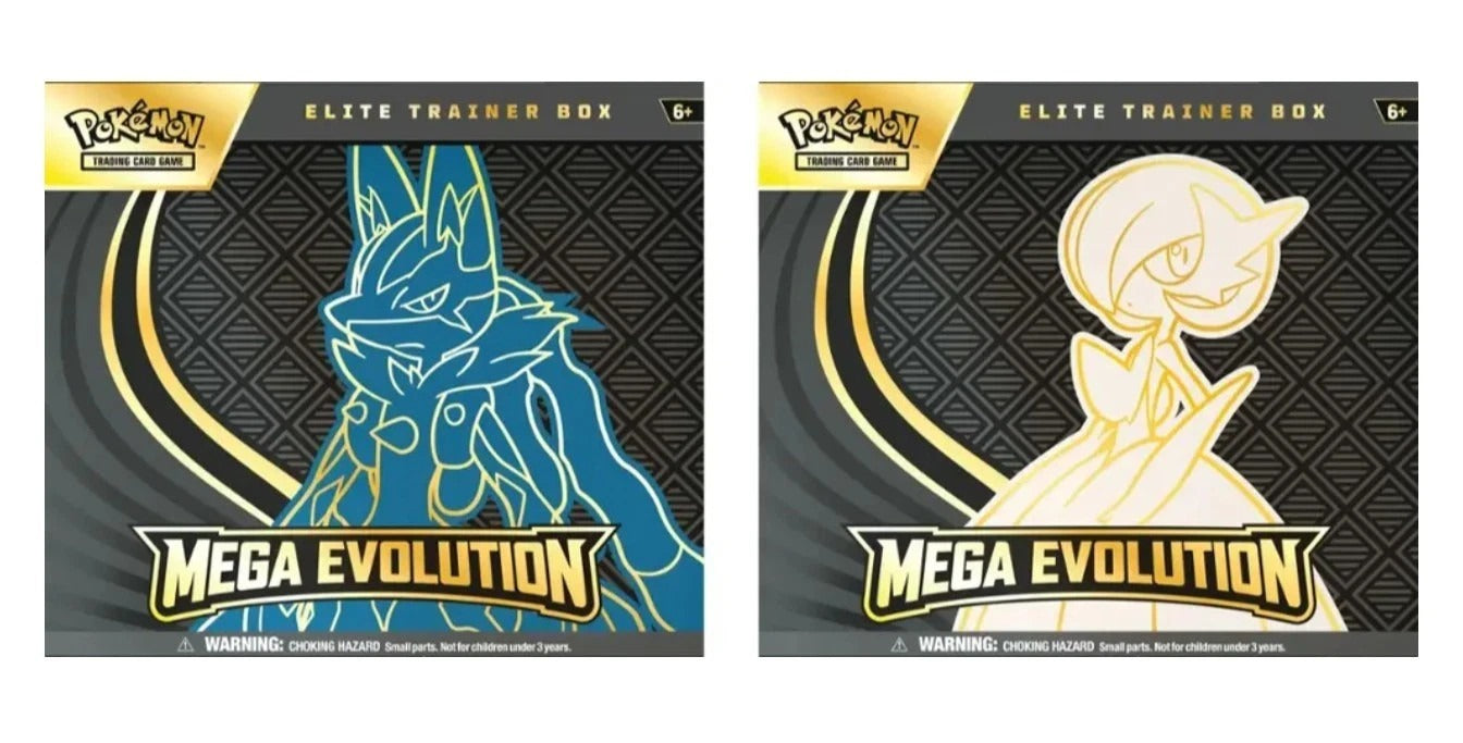 2x Pokémon TCG Mega Evolution Elite Trainer Box (ETB) Set – Factory Sealed – English – Presale Ships 26 Sept – UK Stock