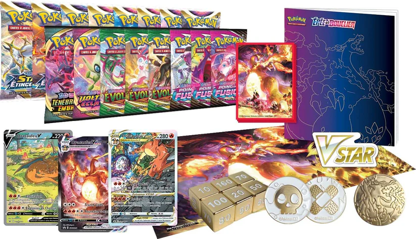 Pokémon TCG: Ultra Premium Charizard Collection Box – 16 Booster Packs – V, VMAX & VSTAR Promo Cards – Factory Sealed – UK Stock