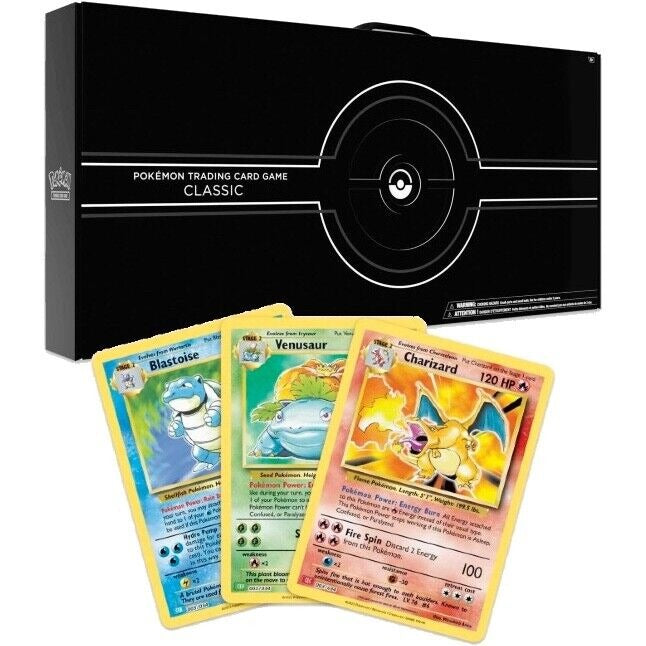 Pokémon TCG Classic Collection Box – English – New & Factory Sealed – Charizard / Blastoise / Venusaur – UK Stock