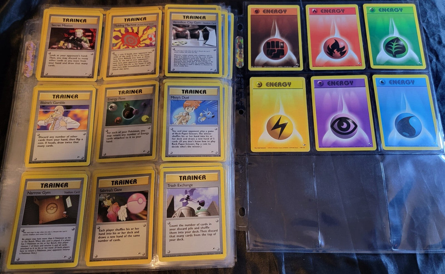 Complete Pokémon Gym Heroes Set (132/132) – Unlimited – English – All Cards Included – WOTC – UK Stock