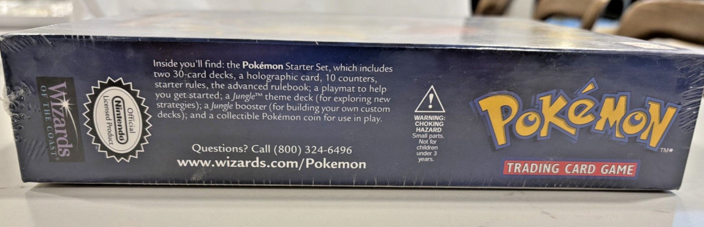 Original 1999 Pokémon TCG Starter Gift Box – Factory Sealed – WOTC – Vintage – UK Stock