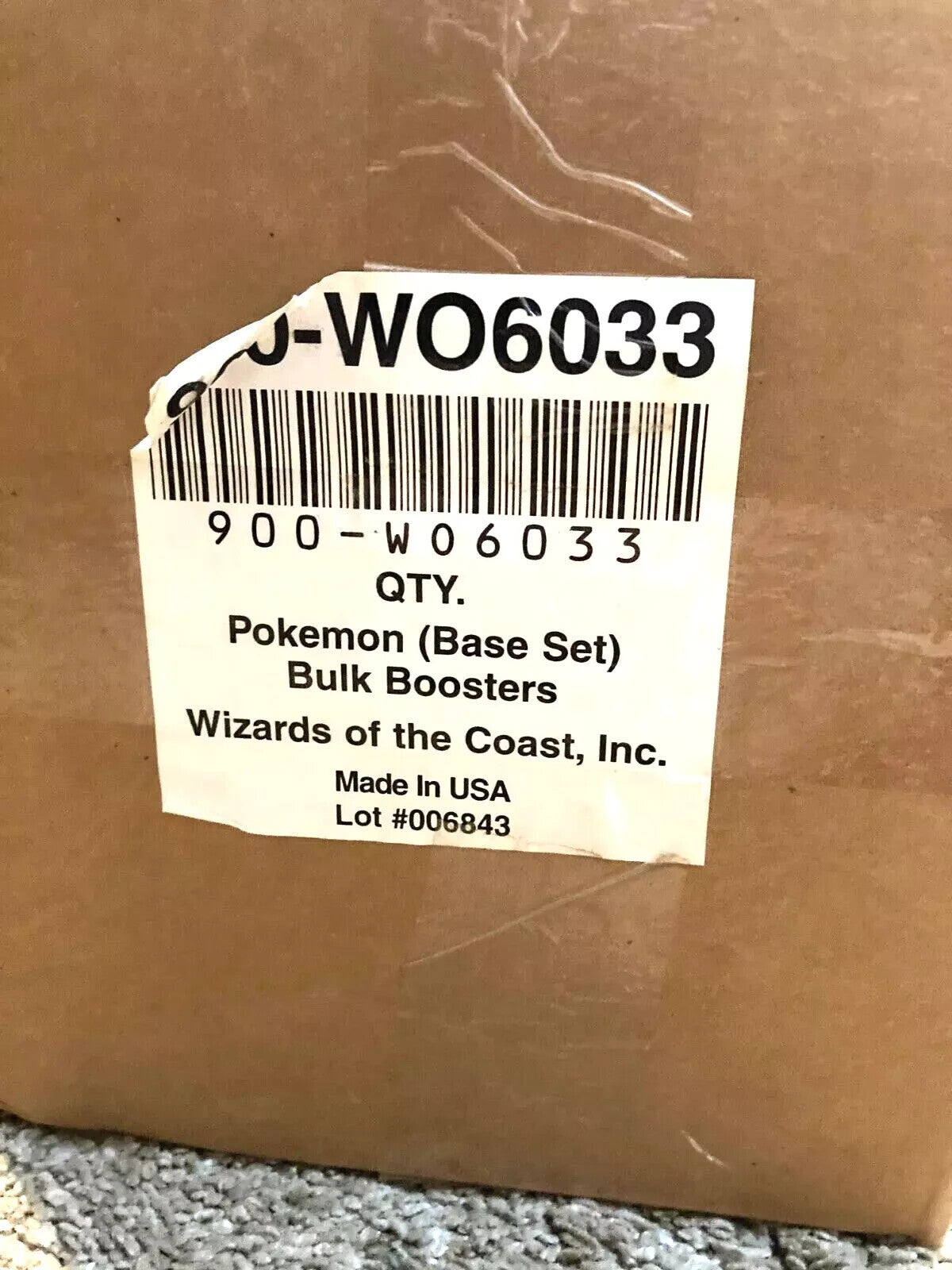 VTG 1999 Pokémon Base Set Unlimited Booster Pack – Factory Sealed – Random Art – WOTC – English – UK Stock