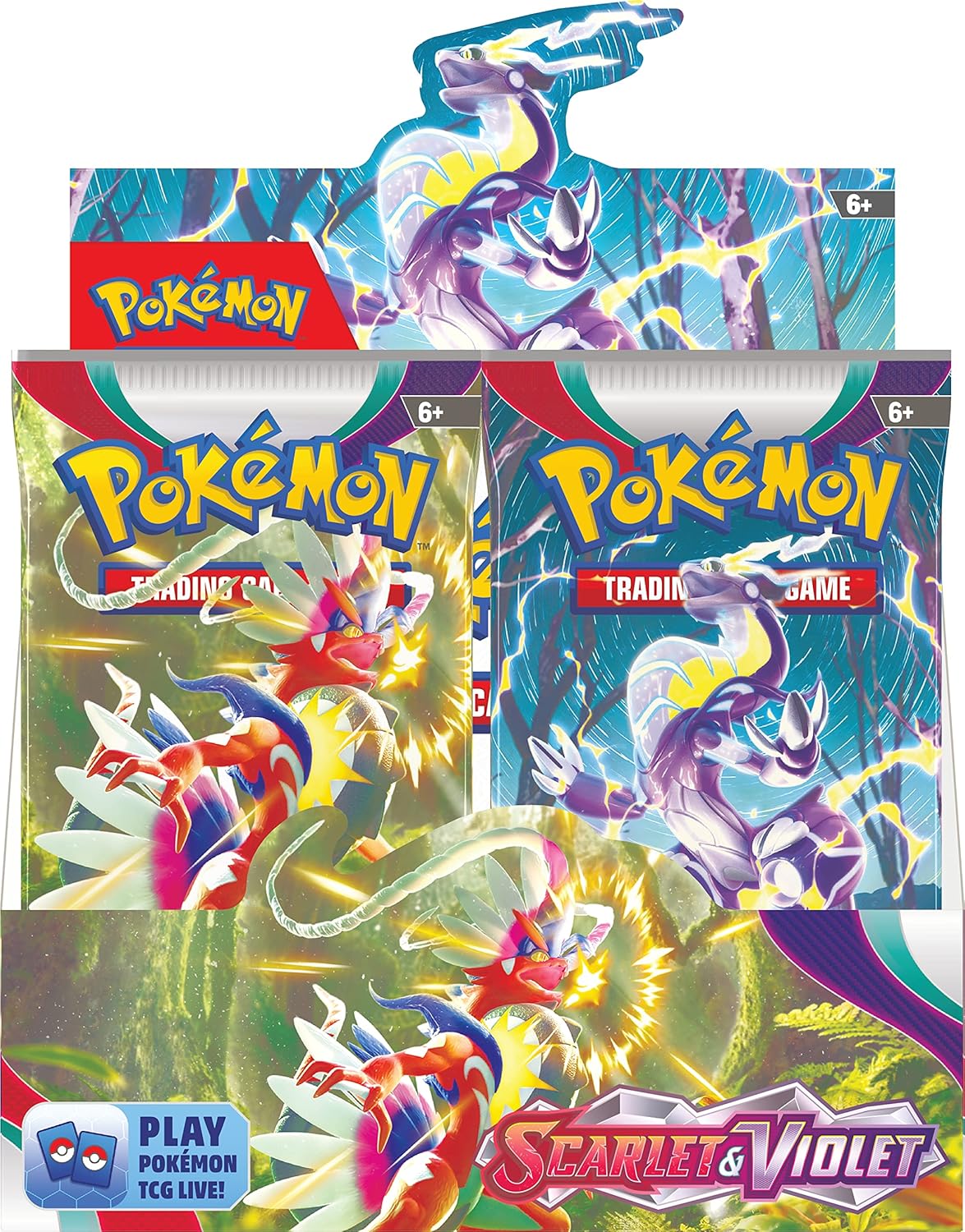 Pokémon TCG: Scarlet & Violet Booster Box – 36 Packs – Factory Sealed – English – UK Stock