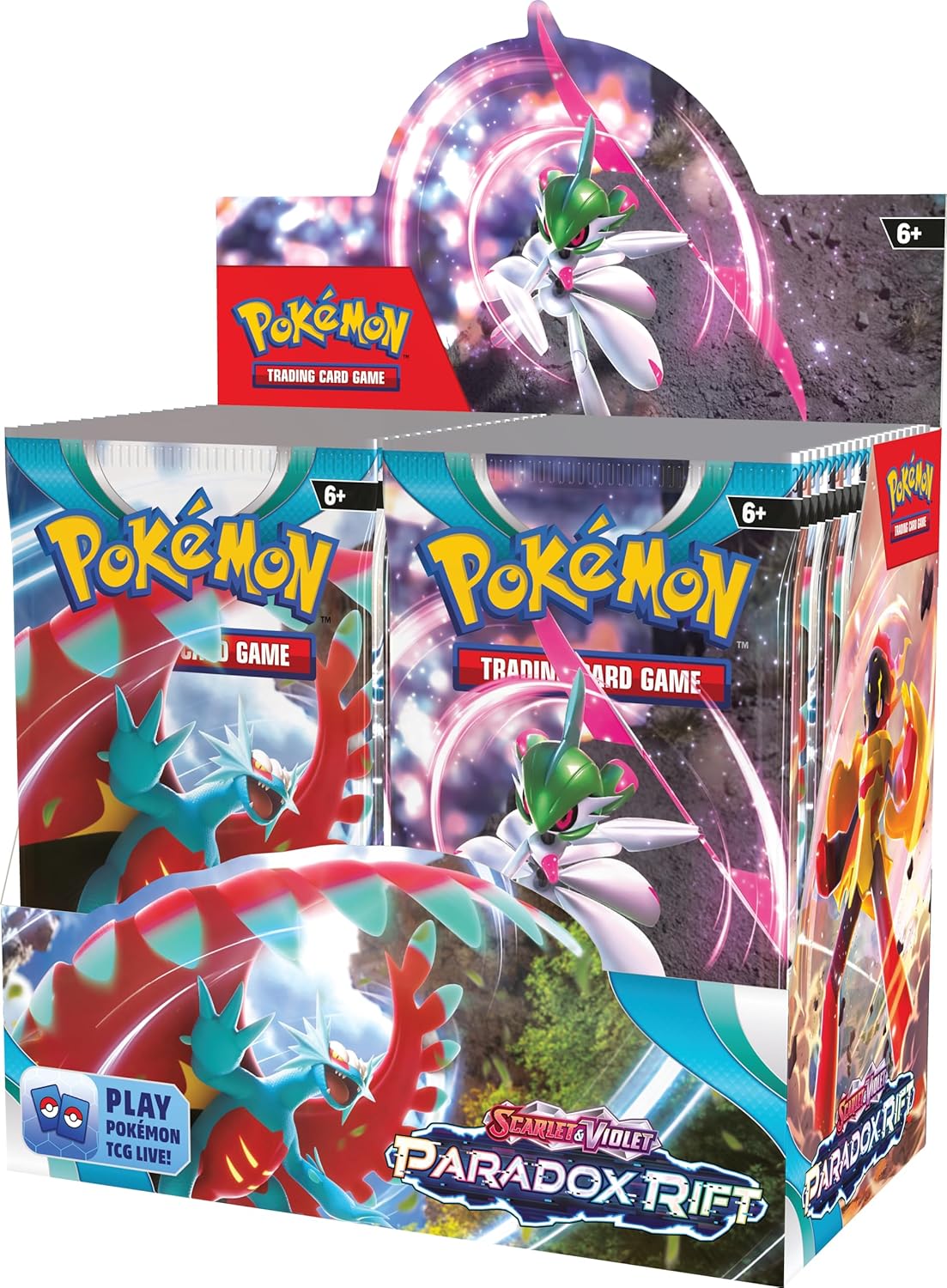 Pokémon TCG Scarlet & Violet Paradox Rift Booster Box – 36 Packs – Factory Sealed – English – UK Stock