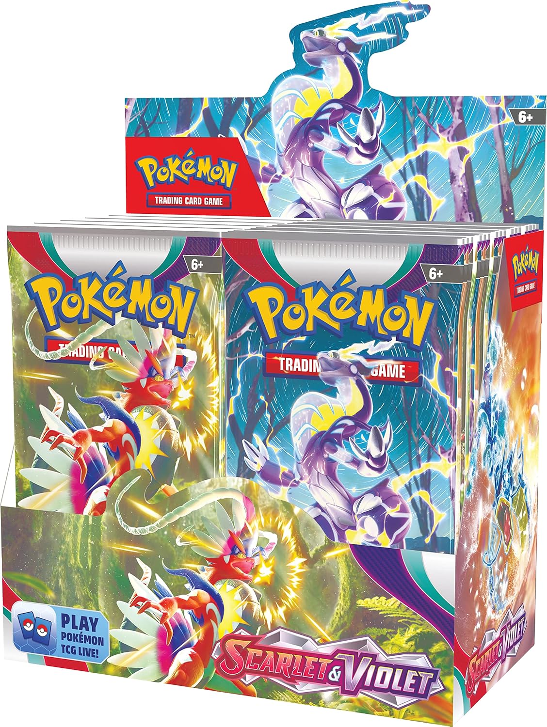 Pokémon TCG: Scarlet & Violet Booster Box – 36 Packs – Factory Sealed – English – UK Stock