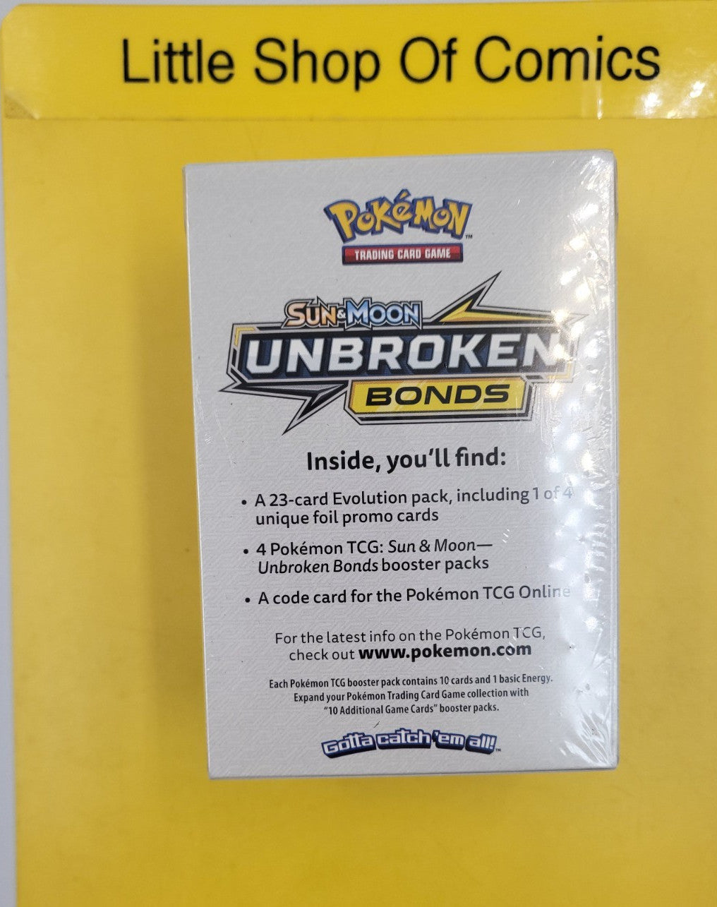 Pokémon Sun & Moon Unbroken Bonds Build & Battle Pre-Release Kit – Factory Sealed – TCG – UK Stock