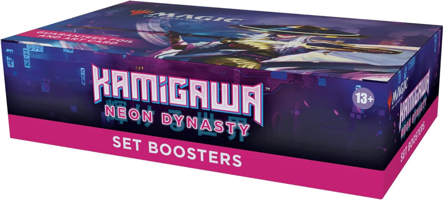 Magic: The Gathering Kamigawa Neon Dynasty Set Booster Box β 30 Packs β Factory Sealed β UK Stock