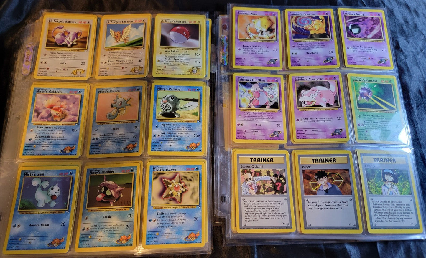 Complete Pokémon Gym Heroes Set (132/132) – Unlimited – English – All Cards Included – WOTC – UK Stock