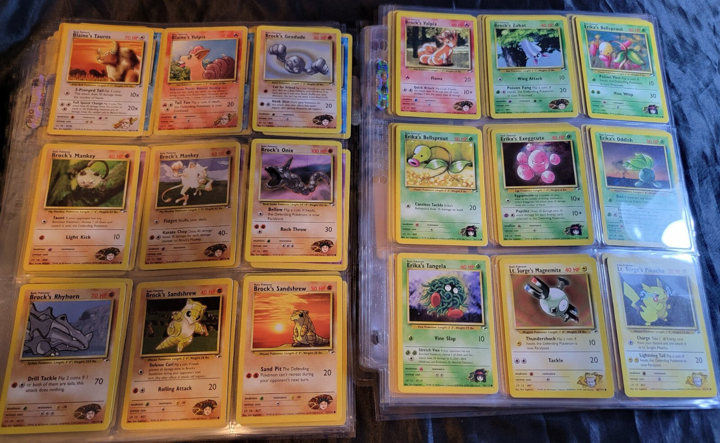 Complete Pokémon Gym Heroes Set (132/132) – Unlimited – English – All Cards Included – WOTC – UK Stock
