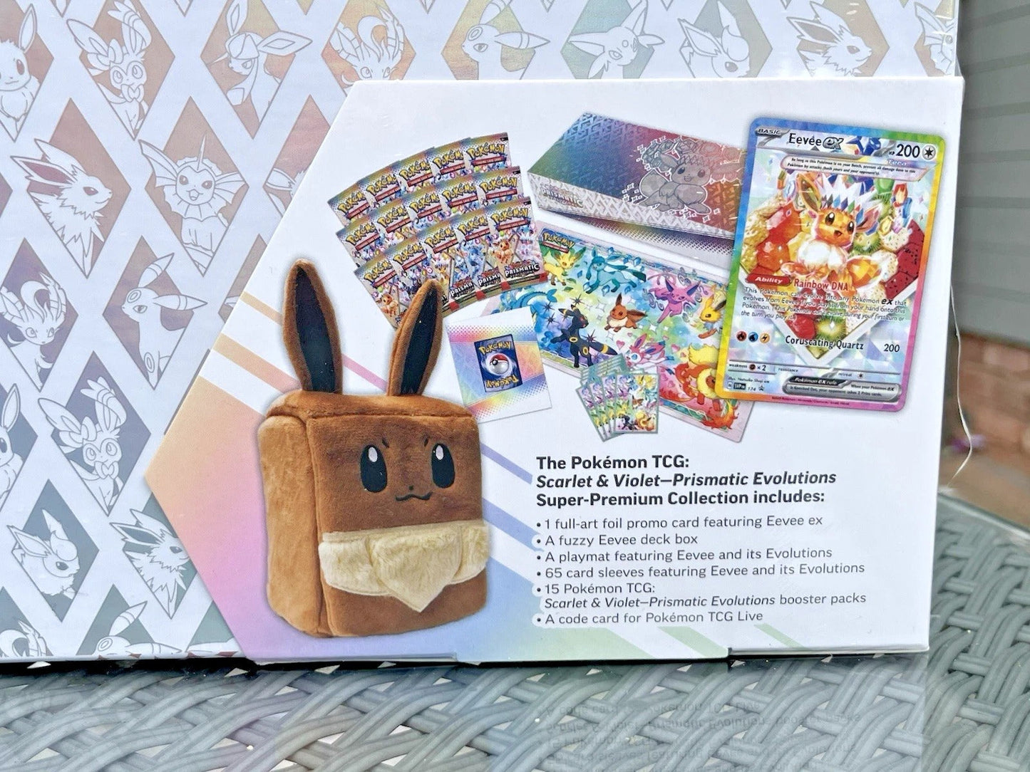 Pokémon TCG Scarlet & Violet Prismatic Evolutions Super Premium Collection – New & Factory Sealed – UK Stock