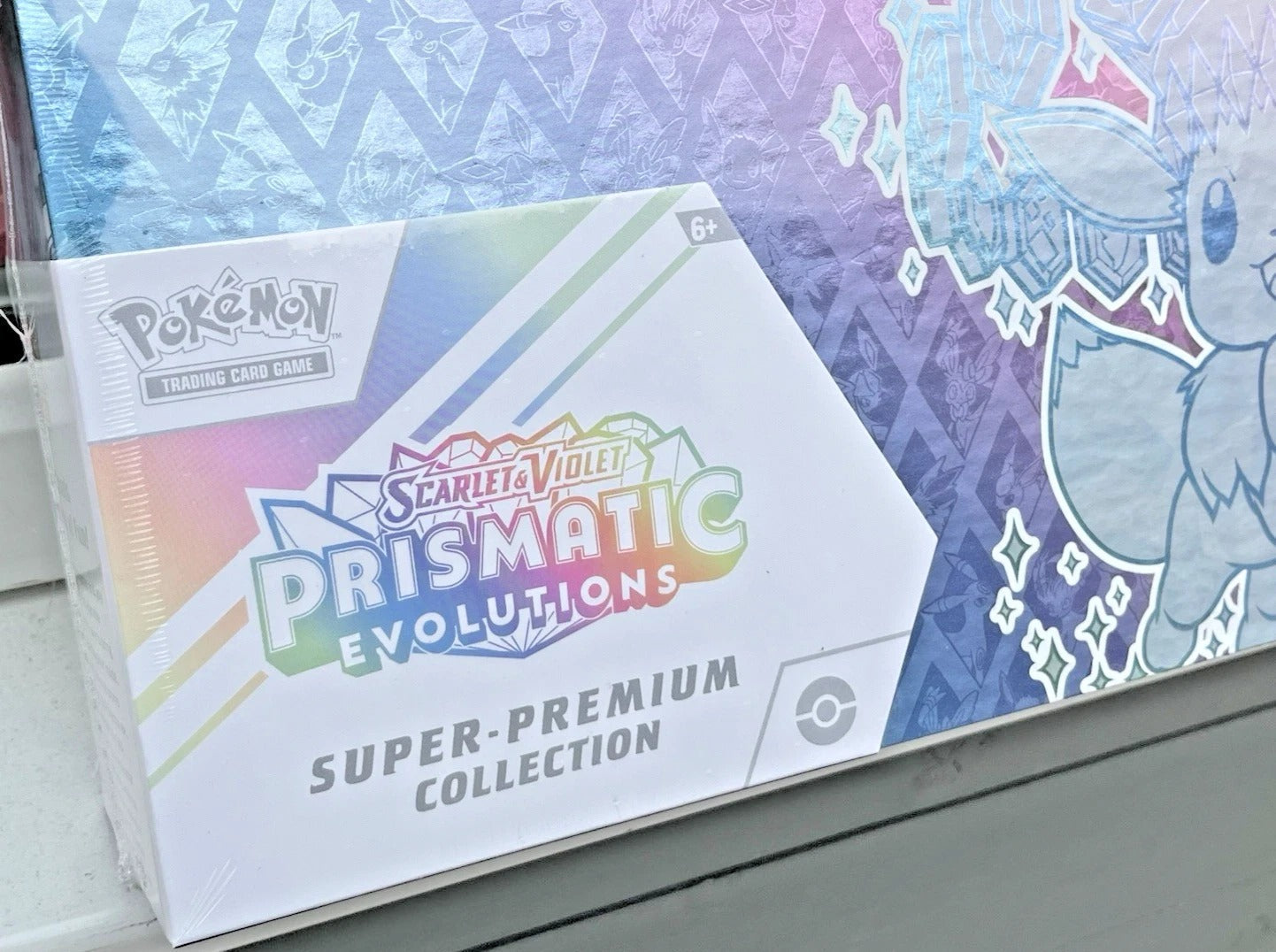 Pokémon TCG Scarlet & Violet Prismatic Evolutions Super Premium Collection – New & Factory Sealed – UK Stock