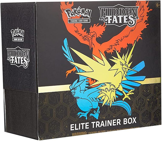 Pokémon TCG: Hidden Fates Elite Trainer Box (POK80473) – Factory Sealed – UK Stock