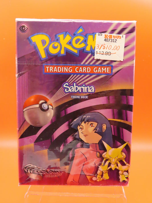 Sabrina Gym Challenge Theme Deck – 2000 Vintage Pokémon TCG – Factory Sealed – WOTC – UK Stock