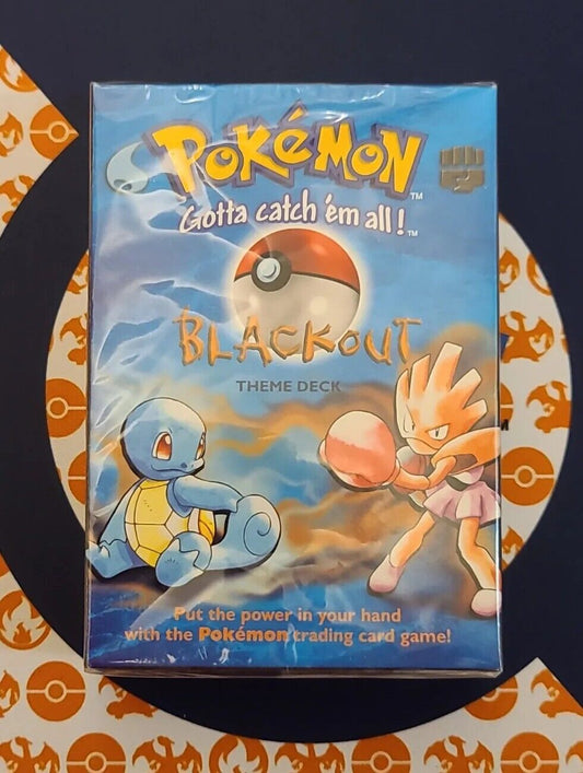 Pokemon Blackout Theme Deck – 1999 Base Set – New Factory Sealed – Vintage TCG – UK Stock