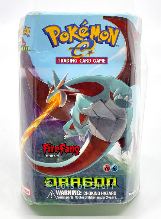 Pokémon EX Dragon Firefang Theme Deck – Factory Sealed – 2003 – Includes Holo Crawdaunt – UK Stock