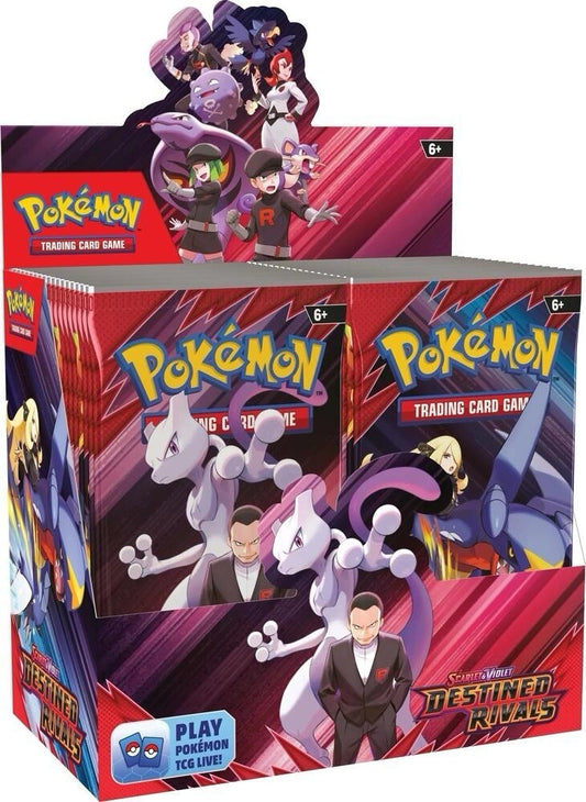 Pokémon TCG: Destined Rivals Booster Box – 36 Packs – Factory Sealed – English – UK Stock